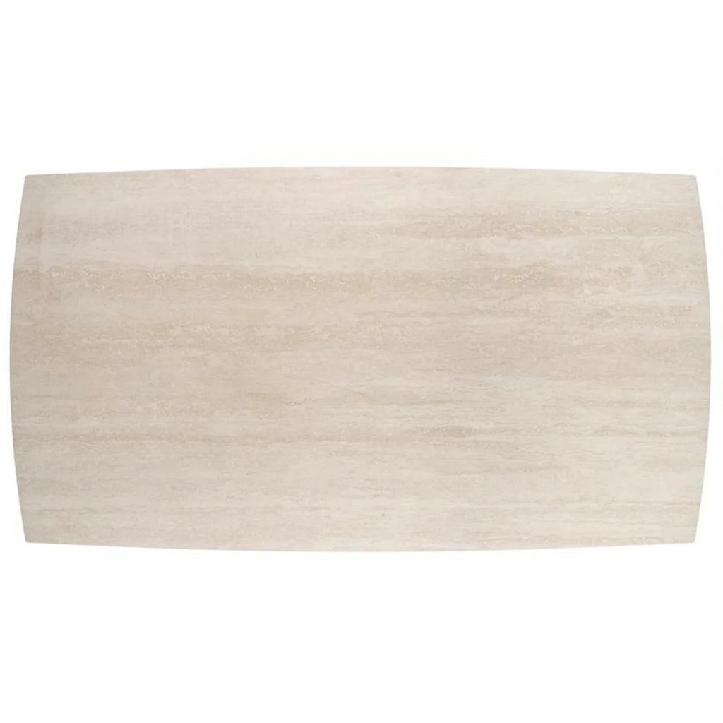Masa extensibila ARMANI, travertin cu efect de marmura/casmir
