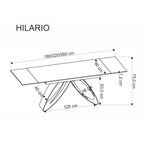 Masa extensibila HILARIO, vedere 3