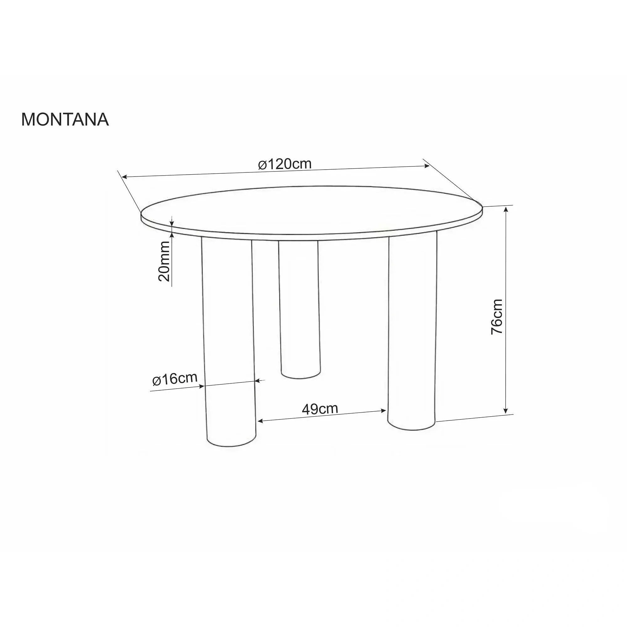 Masa extensibila MONTANA, vedere 4