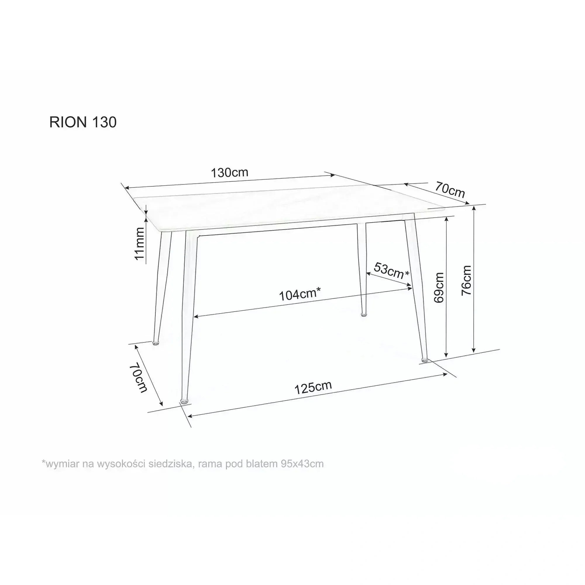 Masa extensibila RION, vedere 6