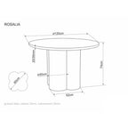 Masa extensibila ROSALIA, vedere 8