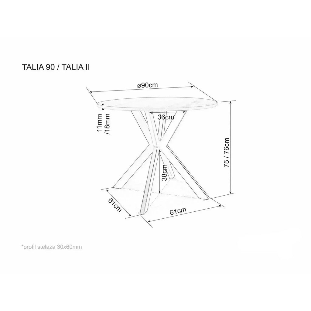 Masa extensibila TALIA, vedere 4