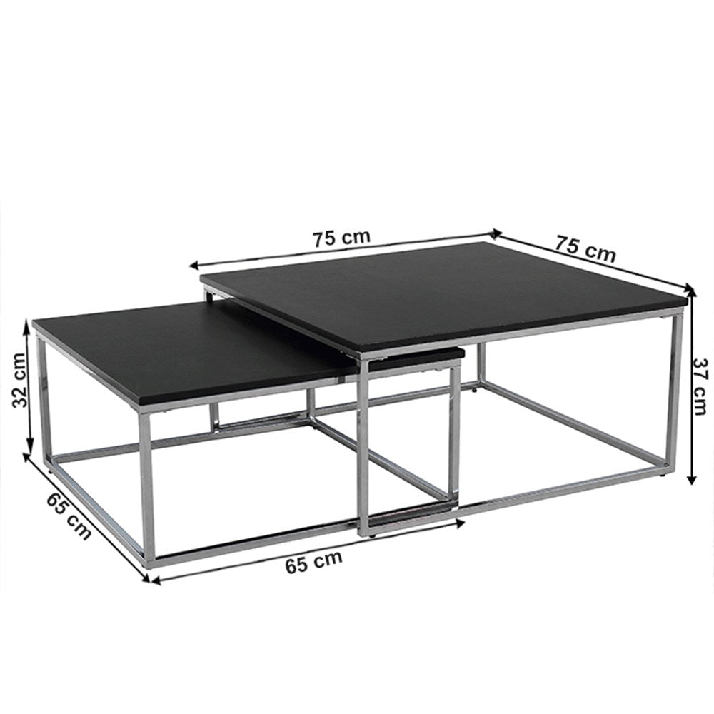 Măsuță de cafea Amias – schiță cu dimensiuni