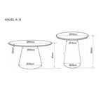 Măsuță de cafea Angel, vedere din alt unghi, imaginea 3