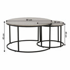 Măsuță de cafea Iklin – schiță cu dimensiuni