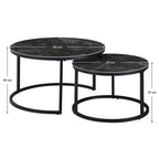 Măsuță de cafea Lastro – schiță cu dimensiuni