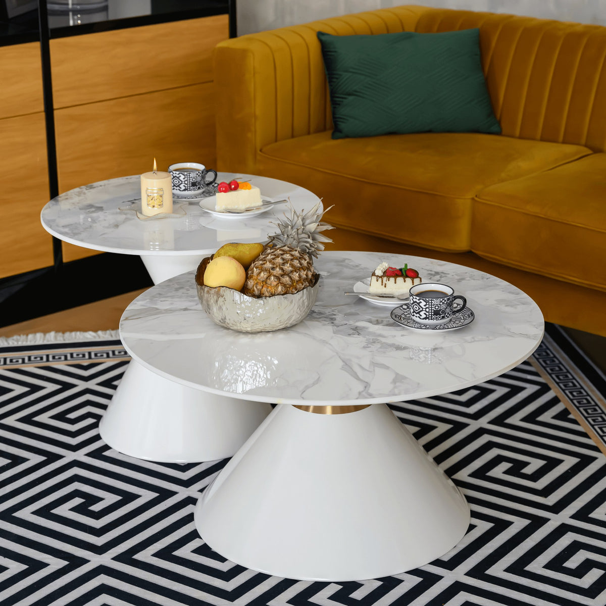 Măsuță de cafea Mabuz în living, imaginea 3
