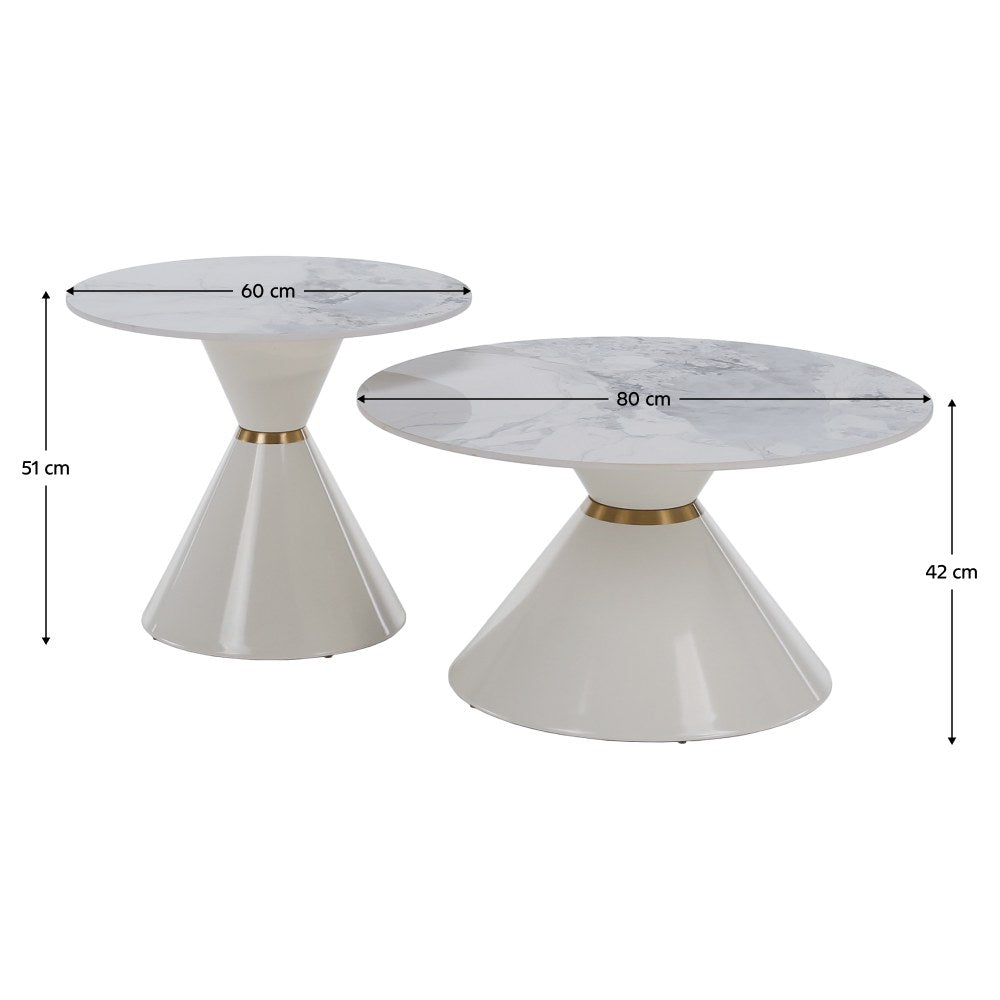 Măsuță de cafea Mabuz – schiță cu dimensiuni