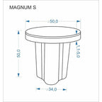 Măsuță de cafea Magnum, detaliu