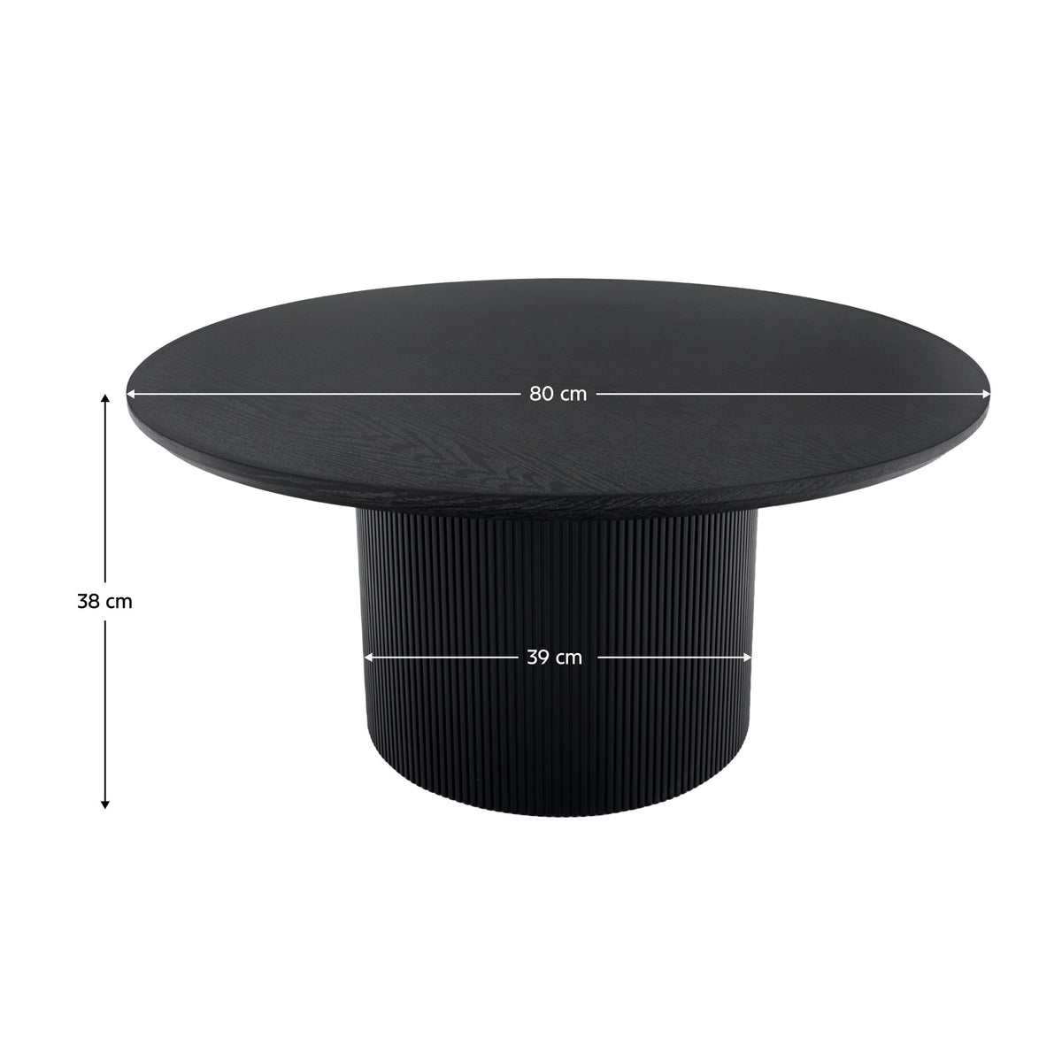Măsuță de cafea Mahir Typ 2 – schiță cu dimensiuni