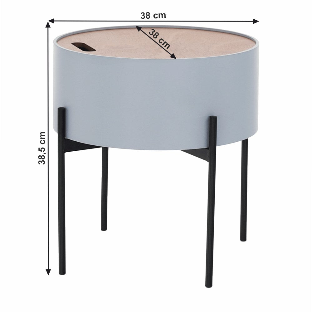 Măsuță de cafea Mosai – schiță cu dimensiuni