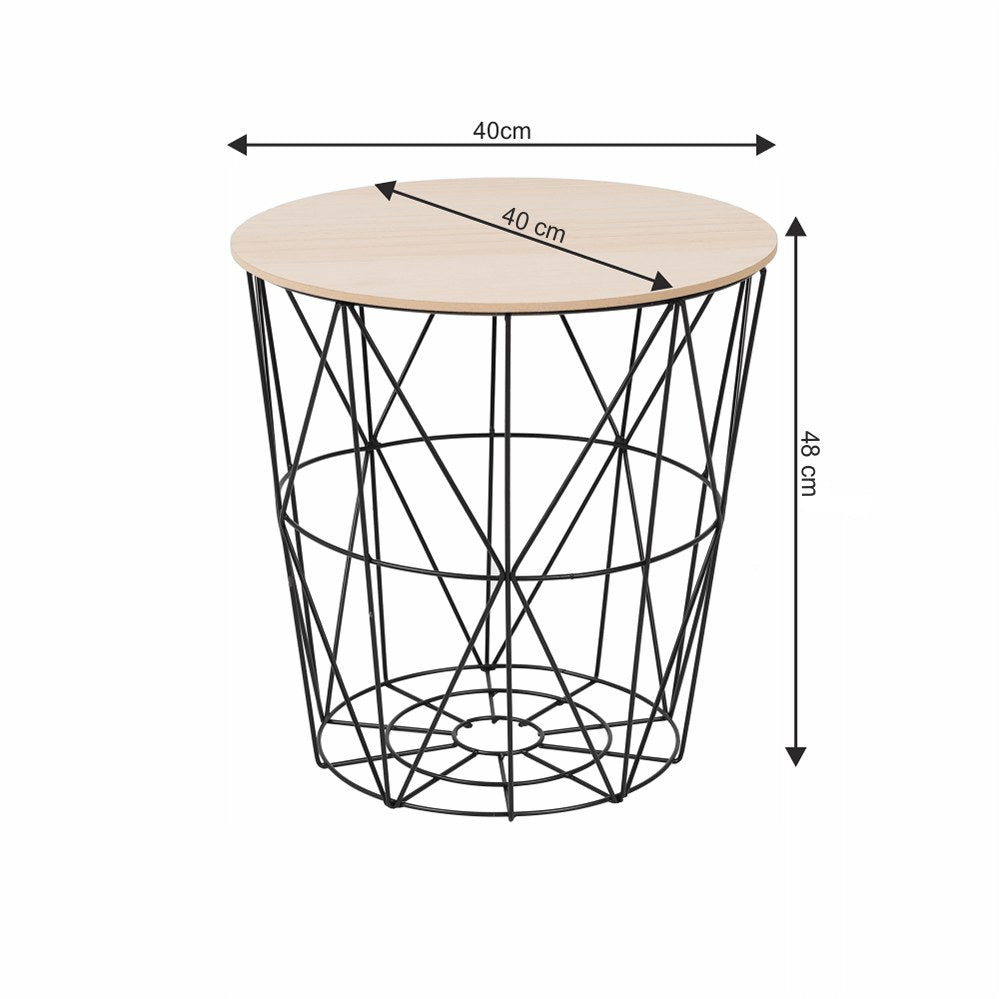 Măsuță de cafea Nancer – schiță cu dimensiuni