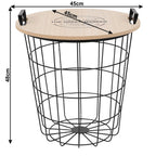 Măsuță de cafea Nando – schiță cu dimensiuni