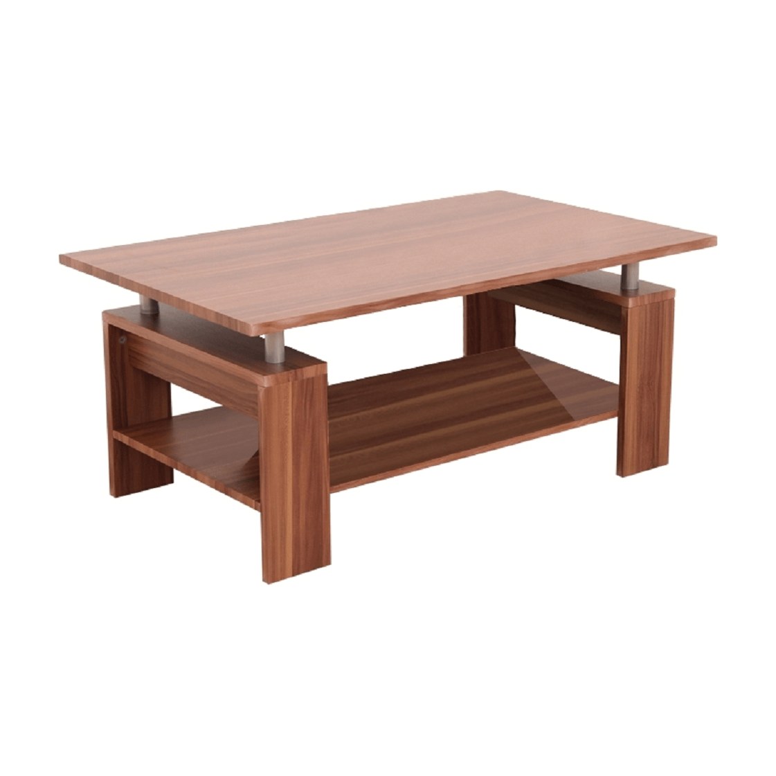 Măsuță de cafea Roko, gri și maro, vedere din față