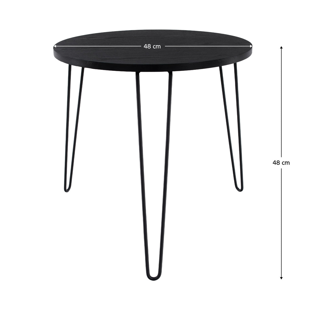 Măsuță de cafea Ronin – schiță cu dimensiuni