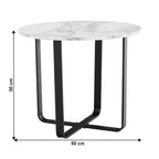 Măsuță de cafea Salino – schiță cu dimensiuni
