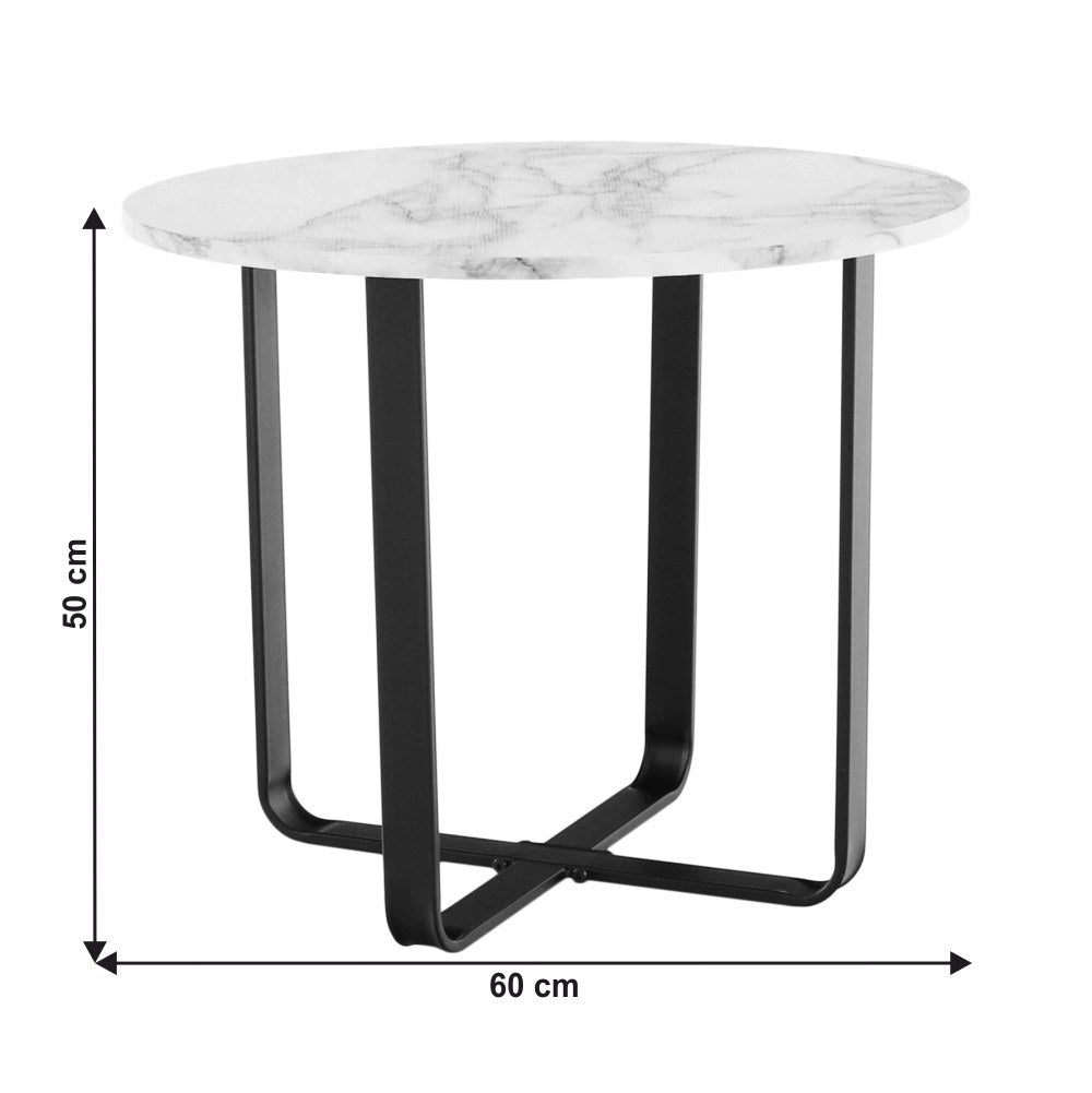 Măsuță de cafea Salino – schiță cu dimensiuni