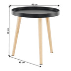 Măsuță de cafea Sanse Typ 2 – schiță cu dimensiuni