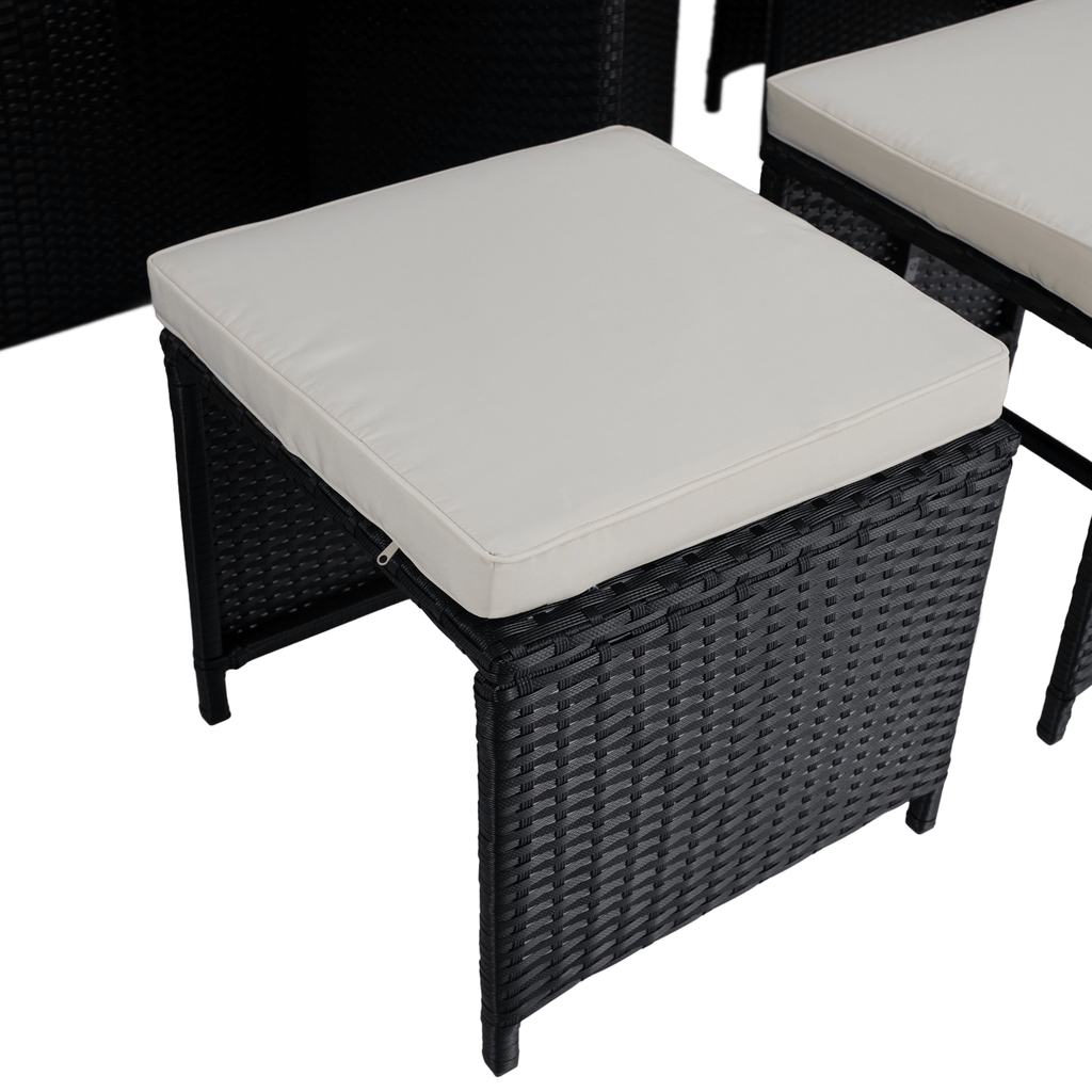 Set gradina MELFORD, negru / crem / natural