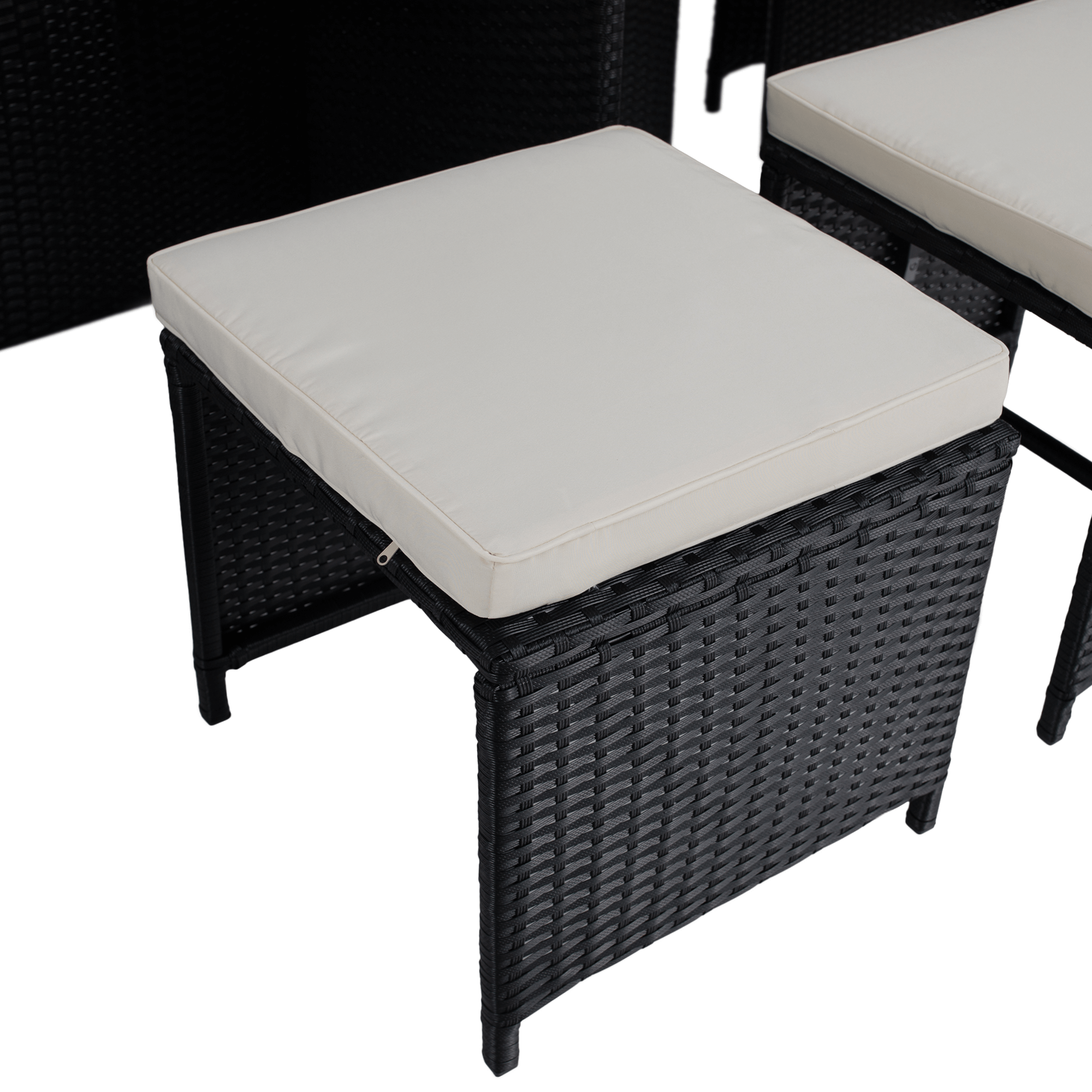 Set gradina MELFORD, negru / crem / natural
