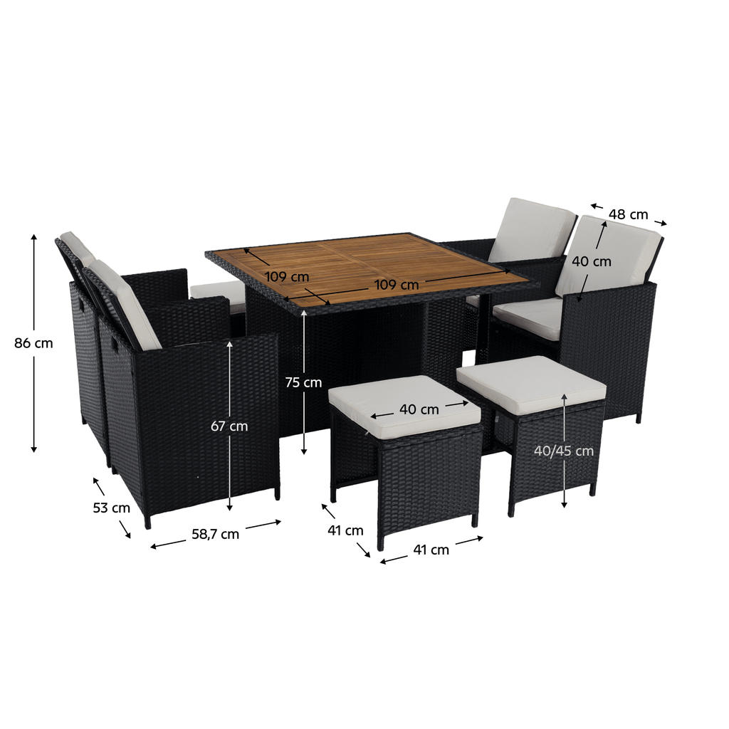 Set de gradina MELFORD, vedere 3