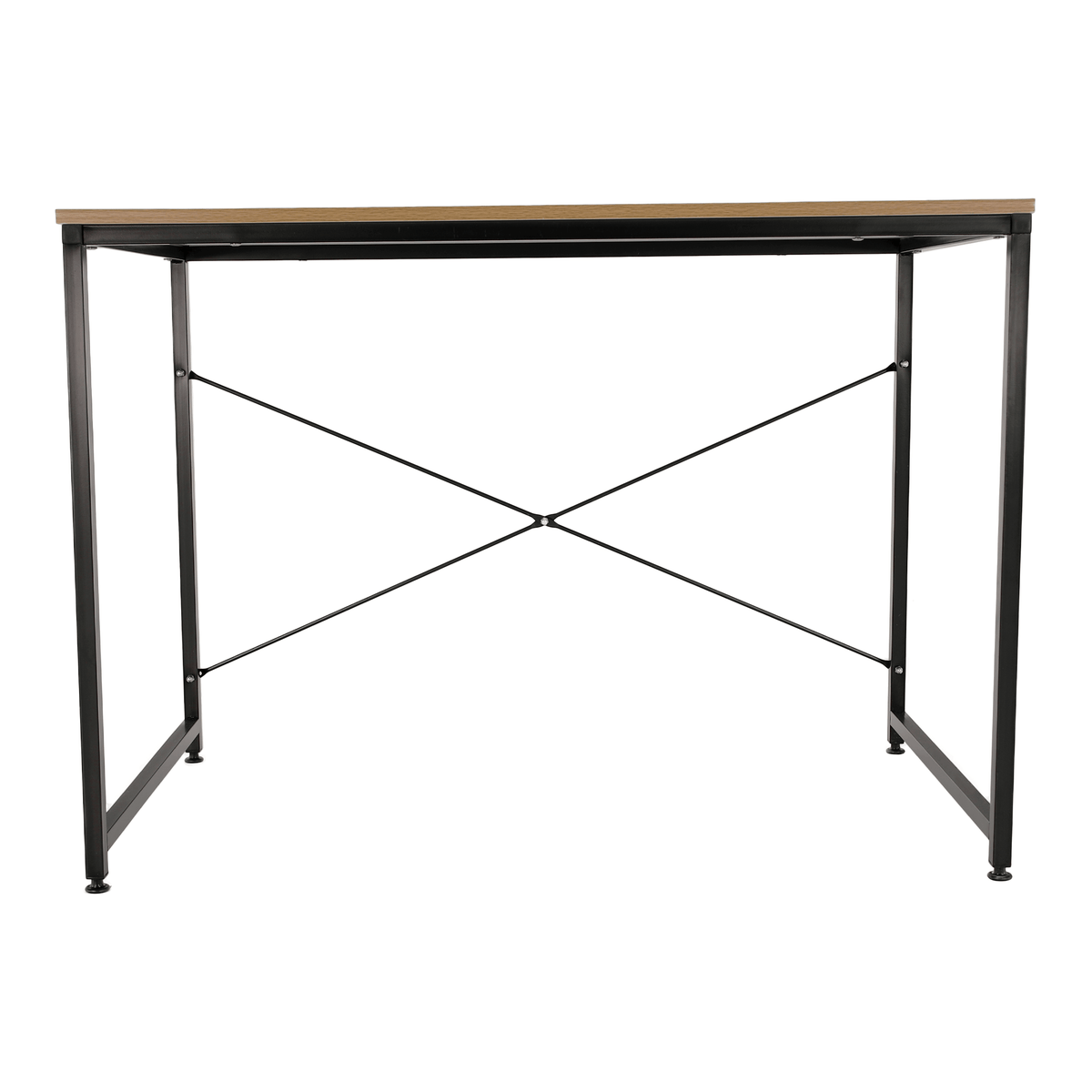 Birou PC MELLORA, stejar / negru