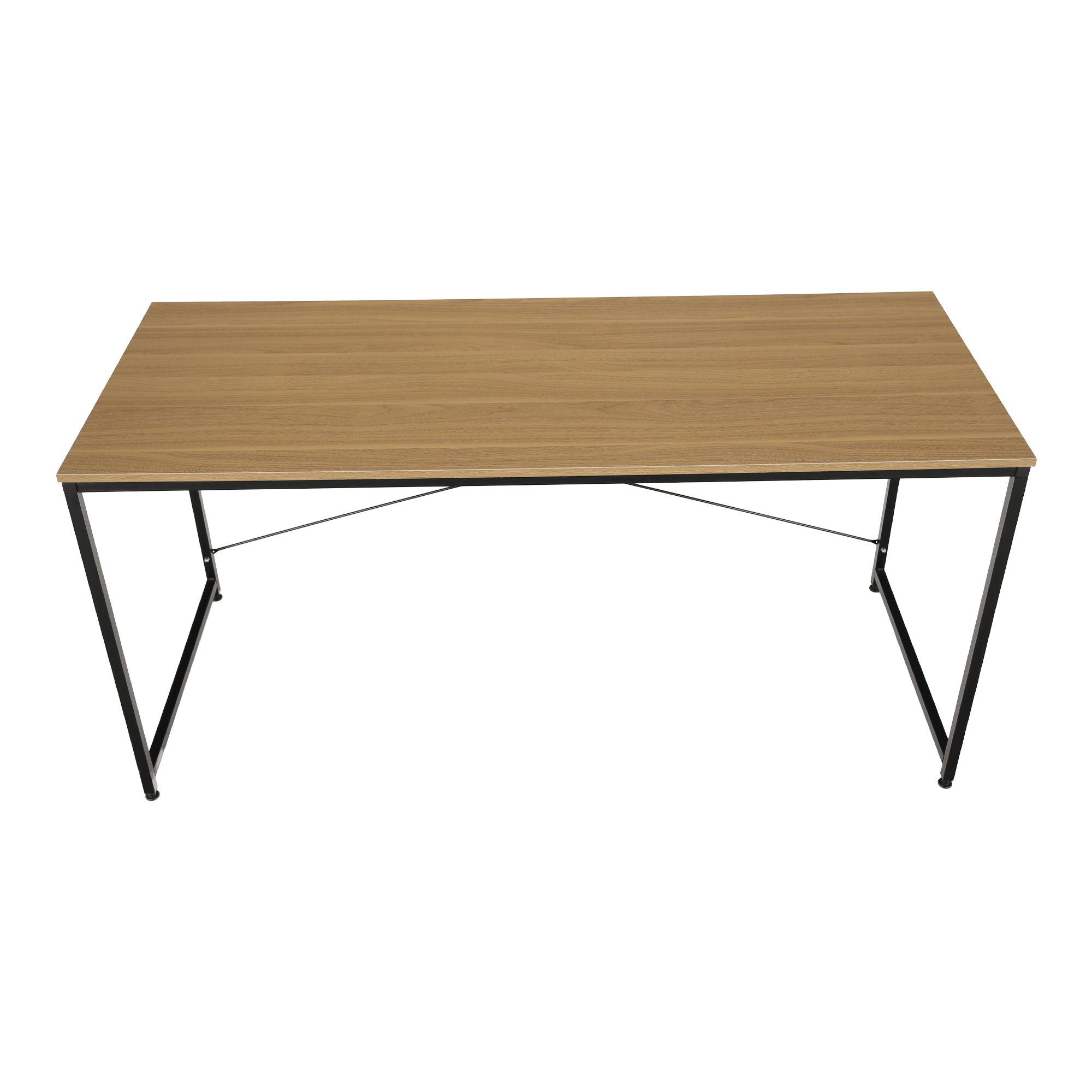 Birou PC MELLORA, stejar / negru