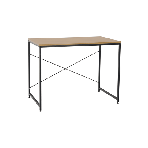 Birou PC MELLORA, stejar / negru