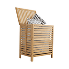 Cos de rufe MENORK, natural / alb