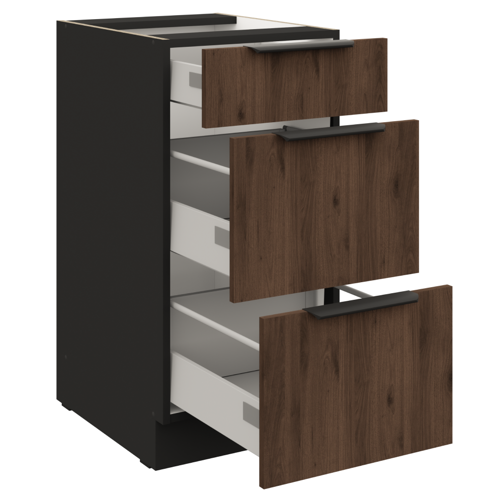Dulap bucatarie modular MENZO 40 D 3S BB, vedere 4