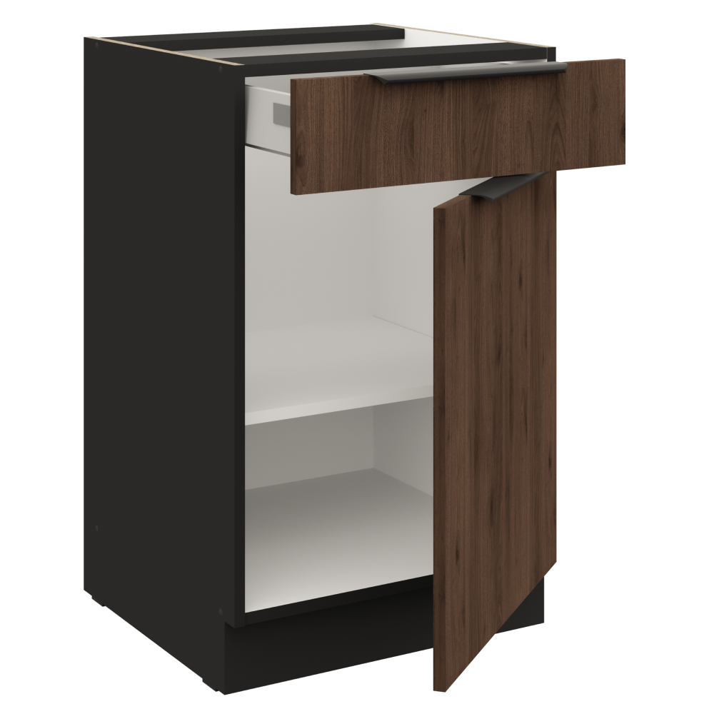 Dulap bucatarie modular MENZO 50 D 1F 1S BB, vedere 4