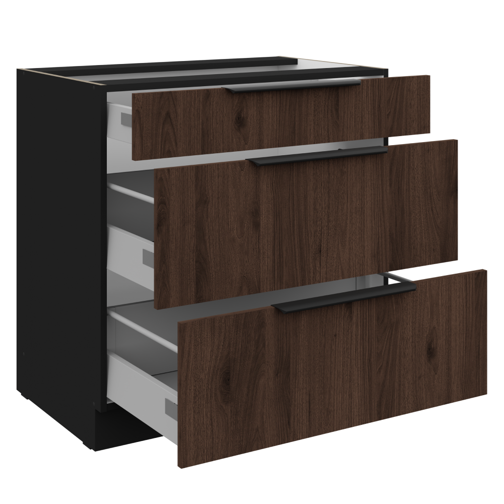 Dulap bucatarie modular MENZO 80 D 3S BB, vedere 4
