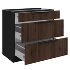 Dulap bucatarie modular MENZO 80 D 3S BB, vedere 4