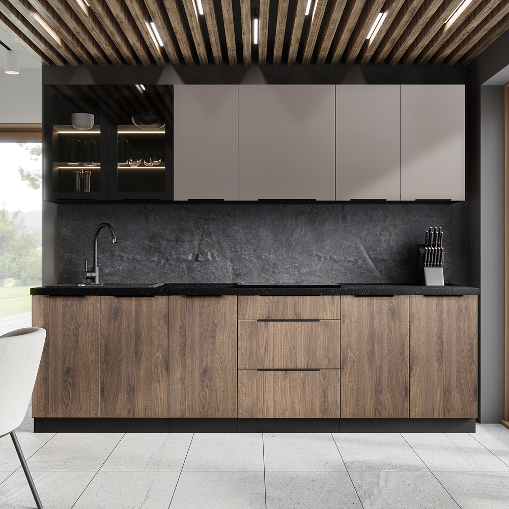 Dulap bucatarie ARAKA, negru