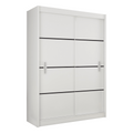 Dulap MERINA, alb / negru