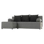 Coltar MEXX, gri / negru