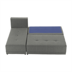 Coltar MEXX, gri / negru