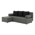 Coltar cu colt MEXX, gri/negru, stang
