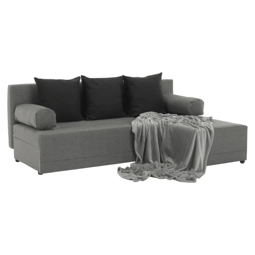 Coltar MEXX, gri / negru