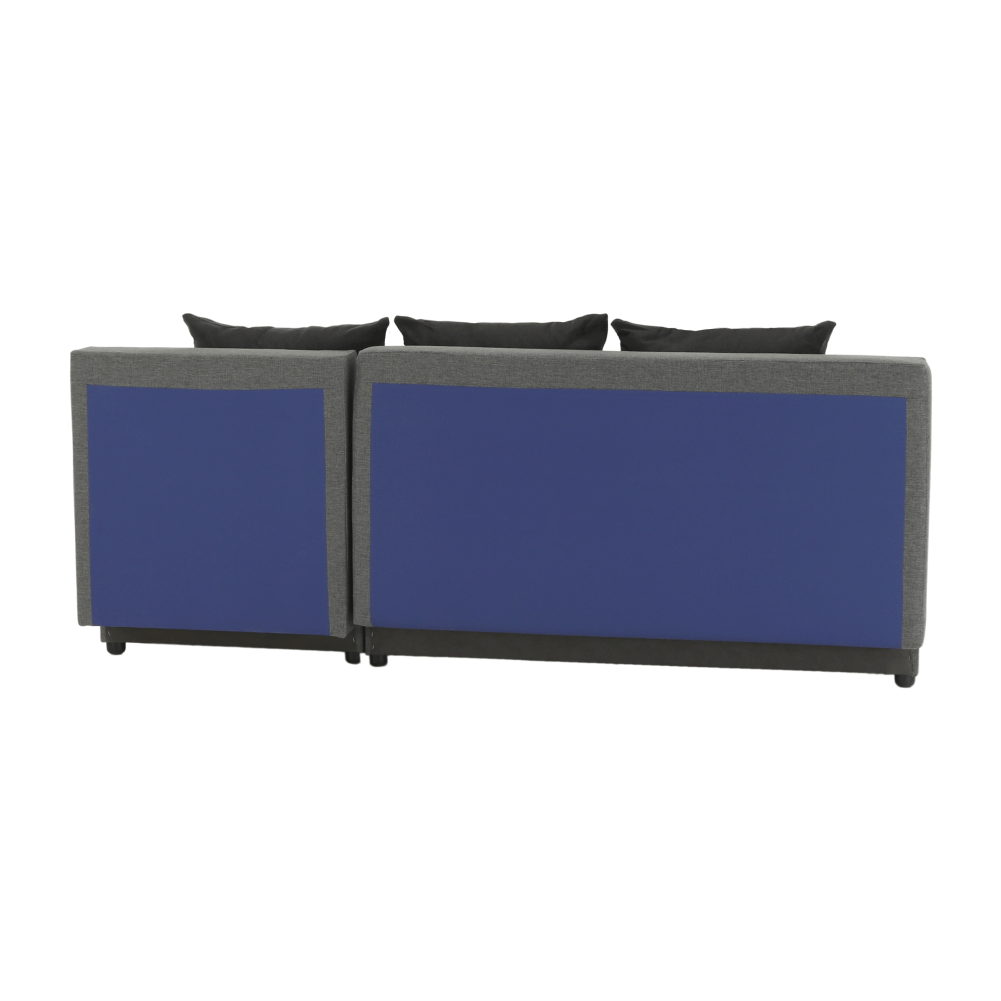 Coltar MEXX, gri / negru