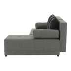Coltar MEXX, gri / negru