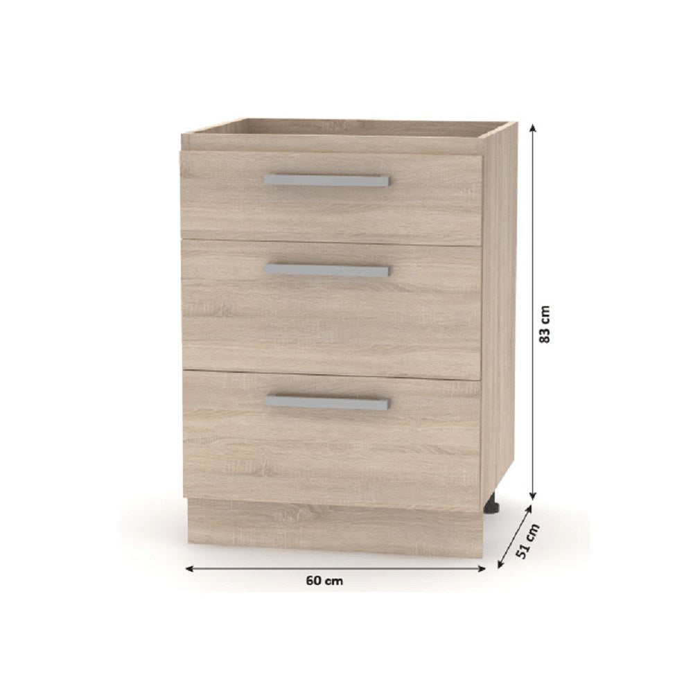 Mobilă bucătărie Nova – schiță cu dimensiuni, imaginea 4