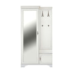 Mobilier hol Kentak, alb, vedere din față