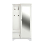 Mobilier hol Kentak, alb, vedere din față