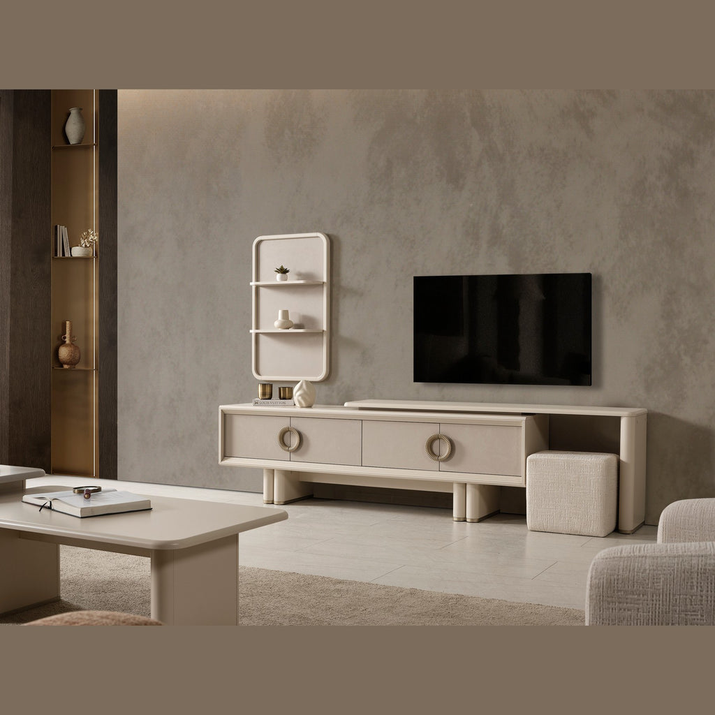 Mobilier TV Luna, vedere din față