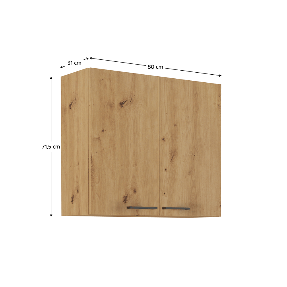 Dulap bucatarie modular MONRO 80 G-72 2F, vedere 3