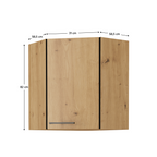 Dulap bucatarie modular MONRO 60/60 GN-72 1F, vedere 3