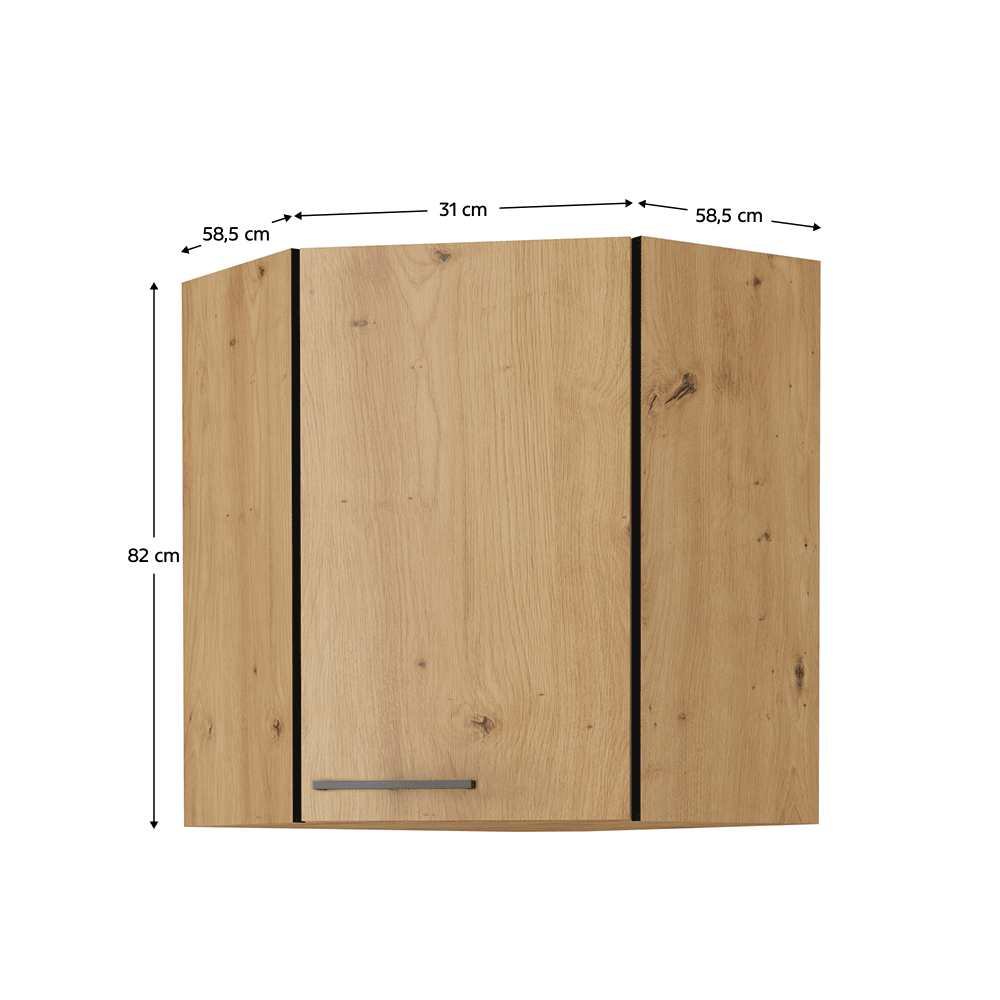 Dulap bucatarie modular MONRO 60/60 GN-72 1F, vedere 3