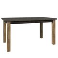 Masa dining MONTANA STW, extensibila, stejar lefkas inchis/gri, 160-203x90 cm