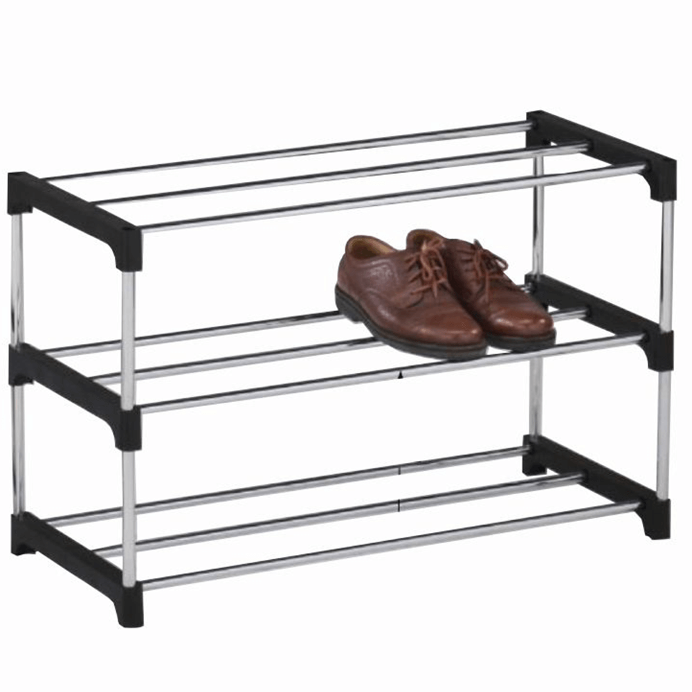Pantofar MONTEGO, crom/negru
